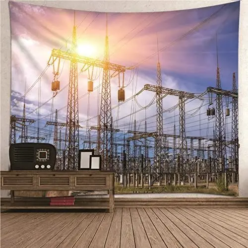 Produktbild: UNZYE Wandteppich Frauen Wanddekoration Orientalisch Kraftwerk Wandteppichhalter Wanddekoration Restaurant Mehrfarbig Art Deco Wanddecke Schlafzimmer Wohnzimmer 100x70CM