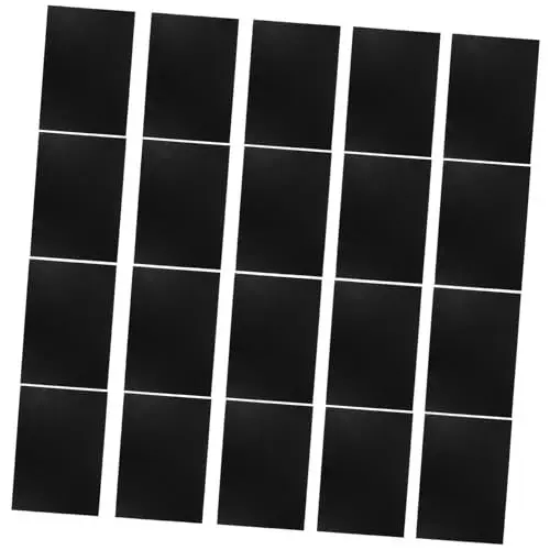 Produktbild: Uonlytech 100 Blatt A4 Druckpapier Groß Zum Basteln Blanko Bedruckbar Dünn Für Sammelalben Zeichnen Drucken Papier Schreibpapier Briefpapier Druckpapier Mehrzweck