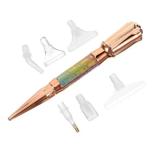 Produktbild: Uonlytech 1 Satz Bohrstift-Set Diamant Diamond Art Nagelpunktierstift Metall