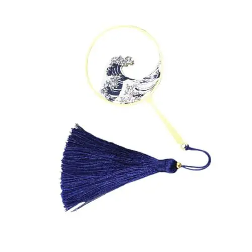 Produktbild: Uonlytech 1stück Delicate Sea Wave Bookmark Troddel Kreatives -design Für Bücher Schulprojekte Eleganter Lesezeichen- Für Strand-lifestyle