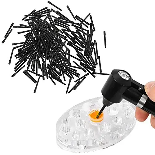 Produktbild: Uonlytech 200Pcs Tinte Mischen Sticks Einweg Ink Mixer Pigment Rührstab Make- Up Augenbraue Microblading Werkzeug Kunststoff Rühren Stangen Tattoo Liefert für Tattoo Ink Mixer Maschine