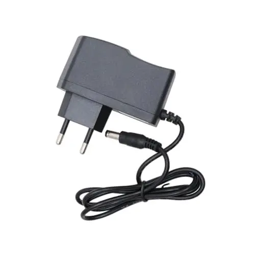 Produktbild: Uonlytech 2St 12-V-Wechselstromadapter DC 12V 1A Netzteil EU-Stecker-Wechselstrom-Wandladegerät EU-Steckeradapter Black