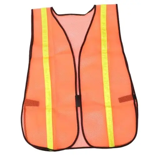 Produktbild: Uonlytech 2St Reflektierende Westen Mesh-Weste herren weste gestreiftes Tanktop Warnkleidung Tanktops Muskelshirt Weste aus Netzstoff gut sichtbare Kleidung eng anliegend Sicherheitskleidung