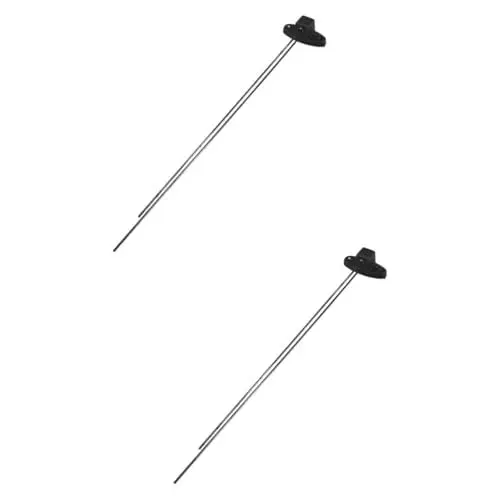 Produktbild: Uonlytech 2St Standuhr-Gongs Zubehör für Uhrwerke Bodenstanduhr Standuhr Gong Ersatzteil Gong für Standuhr Gong für DIY Standuhr Gongteile bodenuhr zubehör Aluminiumlegierung Black