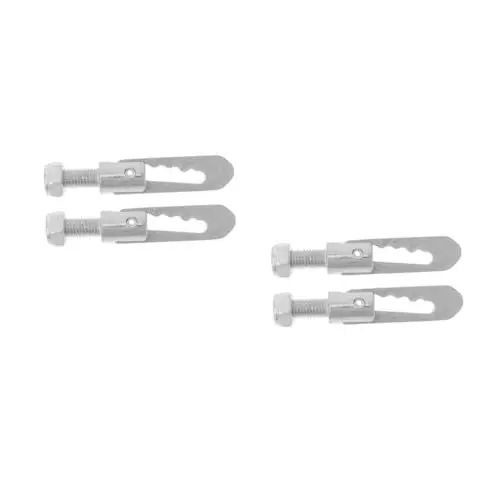 Produktbild: Uonlytech 2 Sätze Kutschenfeder Lkw Anhänger Der Anhängerkupplungs Drop Lock Bolzen Heckklappen Schloss Fang Befestigungsbolzen Riegel Pferdetransporter Drop Lock Schweißbare 2 Stück * 2