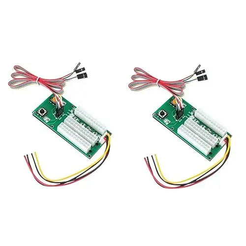 Produktbild: Uonlytech 2st Power-synchronisationskarte Verlängerungskabelkarten Netzteil-Extender-kabelkarten Stromversorgung Synchrone Boot-Karte Synchrone Leistungsplatine Netzteiladapter Leiterplatte