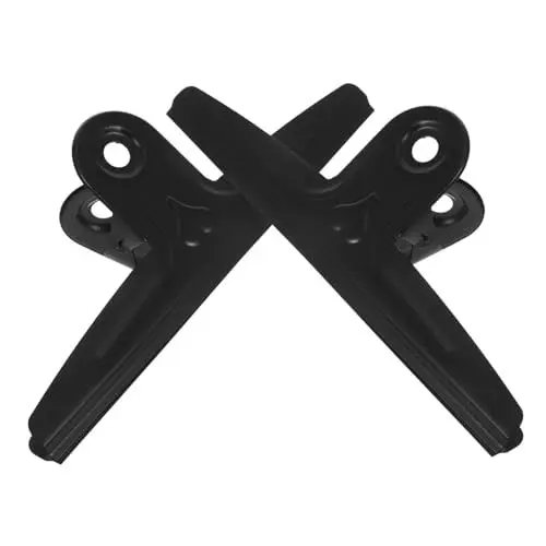 Produktbild: Uonlytech 2stücke Große Metallbinderclips Für Dokumentenorganisation Bastelprojekte Und Lebensmittelaufbewahrung Langlebige Klammern Für Konferenzunterlagen Und