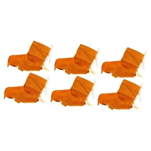 Produktbild: Uonlytech 3 Paare Stiefelabdeckungen Für Schweißer Schweißgamaschen Schweißstiefelschützer Lederschweißlatten Arbeitsstiefel Für Schweißer Rindsleder Mann Schutz Arbeitsschuhe