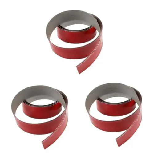 Produktbild: Uonlytech 3 Rollen Holzbodenkantenstreifen Bodenübergangsstreifen Bodenkantenstreifen Laminat Holzbodenbelag Übergangsstreifen Für Laminatboden Bodenstreifen Bodenbelags Abdeckstreifen