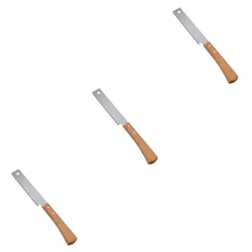 Produktbild: Uonlytech 3 Stk 12 Zoll Handsäge kleiner Kreis feine Zahnsägen Kappsäge Handschneiden handkreissäge hand stichsäge holzsägen selber machen einfache Schnittsägen gewöhnliche Holzgriff Klinge