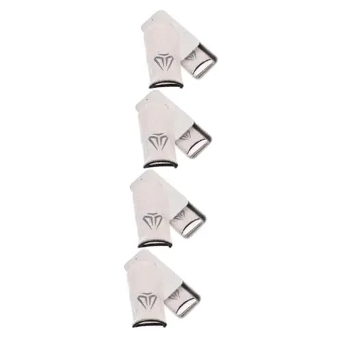 Produktbild: Uonlytech 4 Paar Rutschfeste Daumenhülsen Gaming Handy Fingerhülsen Für Gaming Handy Gaming Daumenhandy Gaming Fingerhülsen Gamer Daumenhülse Polyester Atmungsaktives