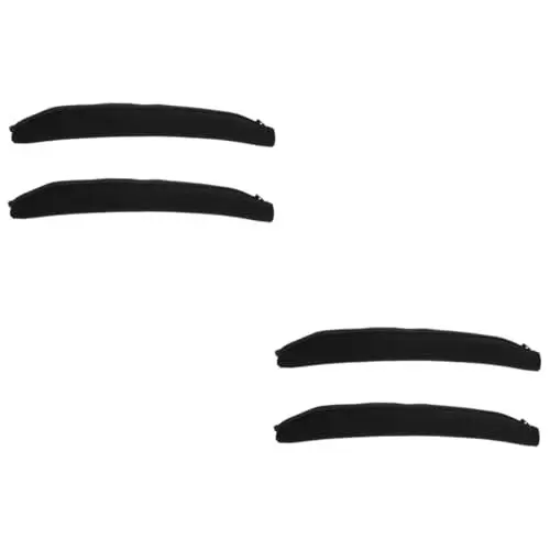 Produktbild: Uonlytech 4stücke Kopfhörer Bügelpolster Hochwertige Ersatzpolster Für Kopfhörer Schutz Für Headband Langlebig Und Komfortabel Kompatibel Mit Und Anderen Modellen