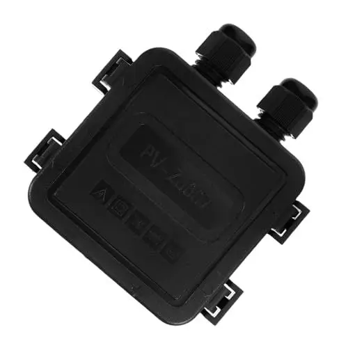 Produktbild: Uonlytech Flamme Photovoltaik Anschlussdosen Verdrahtung Box Doppel Loch Für Solar