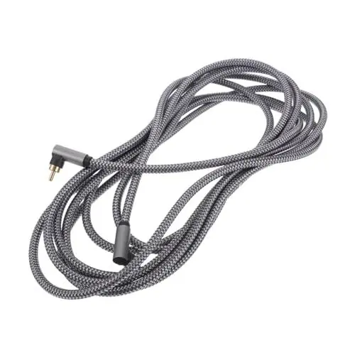 Produktbild: Uonlytech Koaxial-audiokabel Subwoofer Und Fernsehzubehör Mit Geflochtenen Videokabel Und Audiokabelanschlüssen Vergoldeten Steckern Für Hi-fi-audioübertragung