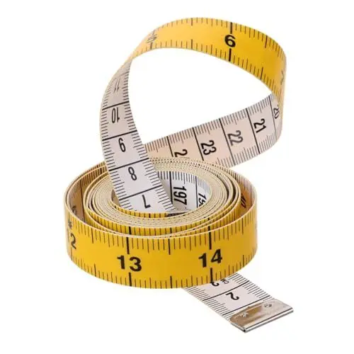 Produktbild: Uonlytech Lineal Maßband Für Kleidung Maßband Zur Körpermessung Weiches Maßband Für Körpermaße Bandkörper Messen Nähband Maßband Körpermaßband Maßband Weich Rindsleder Nano