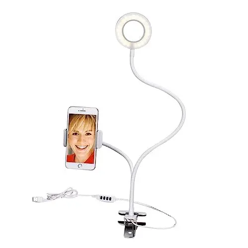 Produktbild: Uonlytech USB-Handy-fülllichthalterung Selfie-Lampe Licht Für Telefon -blitzlampe Beauty-fülllicht