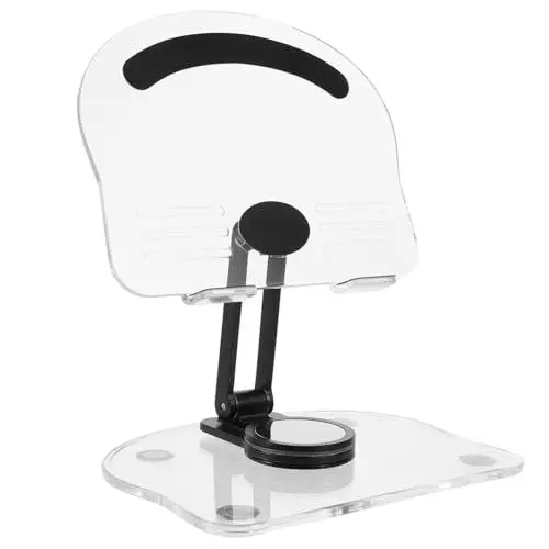 Produktbild: Uonlytech Einstellbare Laptop Stand Rotierenden Tablet Schreibtisch Telefon Stehen Stabile Unterstützung für Zeichnung Schwarz für