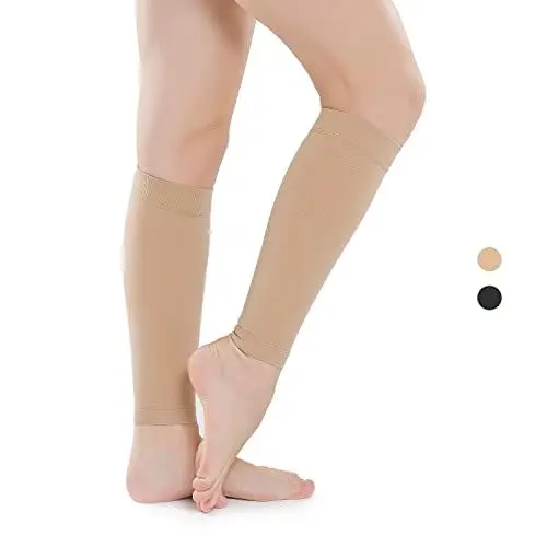Produktbild: UONNER Kompressionsstrümpfe Klasse 2 Compression Socks Waden Kompression Wadenbandage Muskelfaserriss Damen & Herren, 23-32mmHg, 1 Paar, Farbe, XXXL