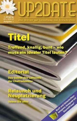 Produktbild: UP2DATE: Das Brevier zur Gestaltung von Zeitschriften.