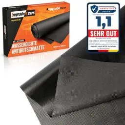 Produktbild: Upgrade4cars wasserdichte Antirutschmatte Universal 120x100cm zuschneidbar rutschfeste Kofferraum Schutzmatte Antirutsch Unterlage Autozubehör Innenraum Geschenke für Frauen Männer