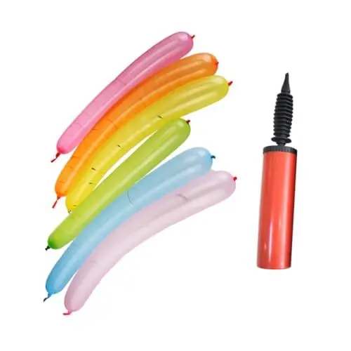 Produktbild: UPKOCH 100St Partyzubehör große luftballons große ballons gasballon ballonpumpe luftballons ballongas luftballonpumpe balongas Partygeschenke Luftballons mit Pumpe lange Luftballons