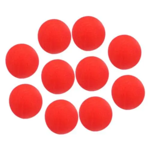 Produktbild: UPKOCH 10St auftriebshilfe schwammkugeln Zaubertrick Zauberauftritt Zauberrequisiten schwimmkugeln rote Schwammkugel Tricks Leistungsrequisiten Trick-Requisiten Spielzubehör Trick liefert