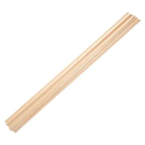 Produktbild: UPKOCH 10st Dreieckige Holzleiste Fensterkantenverkleidung Zierleiste Aus Holz, Dekorativ Fensterverkleidung Zum Basteln Dreiecksdübelstangen Unfertige Holzverkleidungen Hölzern Holzdübel