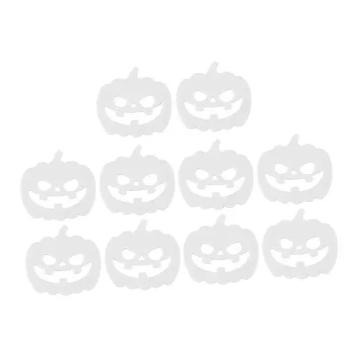Produktbild: UPKOCH Halloween Night-Glow Kürbis Untersetzer Untersetzer für Getränke Hitzebeständige Tischsets