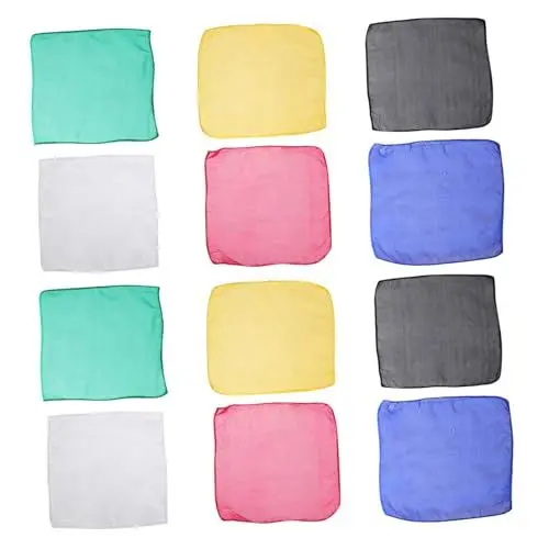 Produktbild: UPKOCH Zauberer-zubehör 15 X 15 cm Buntes Schal-Set Gimmick-schal für Bühnenauftritte Trick-Tool für Zauberer