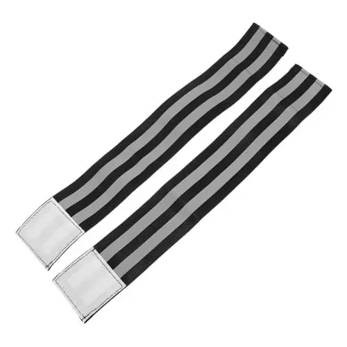 Produktbild: UPKOCH 1 Paar Reflektoren Zum Gehen In Der Nacht Lauf Elastikband Reflektorstreifen Reflektierendes Hochelastisches Armband Reflektierende Riemen Lauf Sicherheits Knöchelbänder