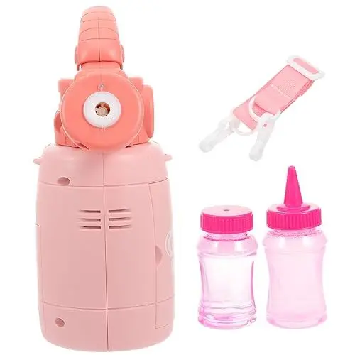 Produktbild: UPKOCH 1 Satz Feuerlöscher-blasenmaschine Blasen Für Kinder Blasenmacher Kinder Laubbläser Sprudler Seifenblasenmaschine Feuerlöscher Blasengebläse Plastik Rosa