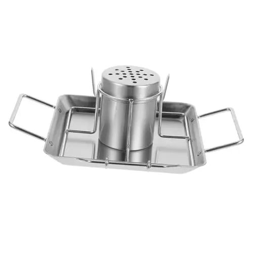 Produktbild: UPKOCH 1 Satz Grillzubehör für Hähnchen und Truthahn Robustes Tragbares Grillgestell BBQ Camping und Gartenpartys für Saftige Grillgerichte und Einfache Handhabung