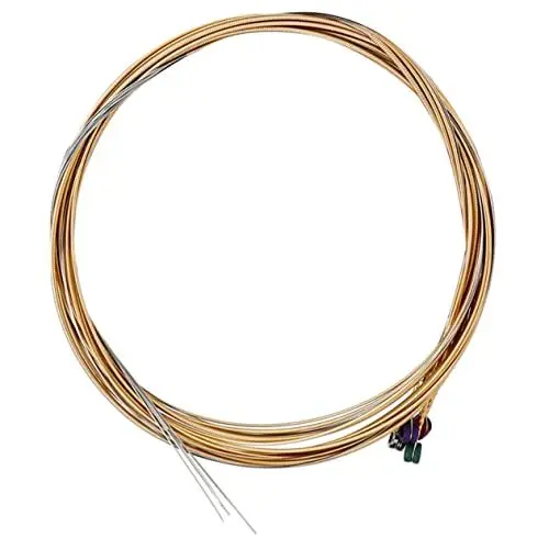 Produktbild: UPKOCH Akustikgitarrensaiten-set 6er-pack Edelstahlsaiten Für Saiteninstrumente Zubehör