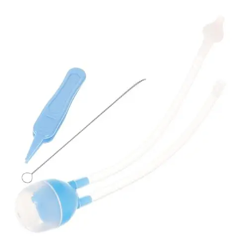 Produktbild: UPKOCH 1 Set Mundsauger Nasal Reinigung Rotz Und Kot Nasenstrohbürste 3 Teiliges Set Nasensauger Schleim Rotzreiniger Nasensauger Für Babys