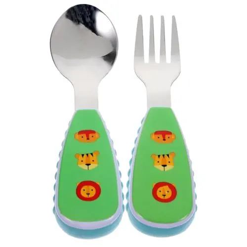 Produktbild: UPKOCH 1 Set Utensilien Für Kleinkinder Esstrainingsgeschirr Kleinkindgeschirr Kleinkindlöffel Kleinkindgabeln Und Löffel Kindergabel Kinderlöffel Kleinkindgabeln Löffel