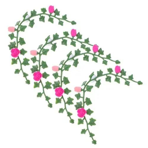 Produktbild: UPKOCH 1satz Miniatur Blumenranken Für Puppenhaus Dekorative Zubehörteile Für Mikro Landschaft Lebensechte Pflanzen Und Kreative DIY-gartenideen