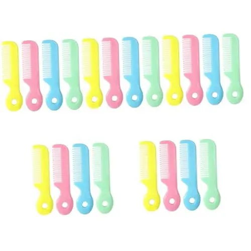 Produktbild: UPKOCH 20 Stk Babykamm Kinderanzug Puppe Mini-kamm Babykämme Breiter Zahnpaddelkamm Babypflegekamm Friseurkamm Für Kinder Kleinkindkamm Flacher Haarkamm Säuglingsanzug Babyhaarkamm Abs