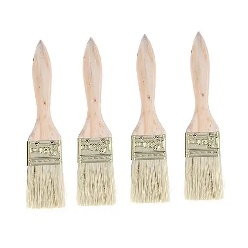 Produktbild: UPKOCH 24St Pinsel slico kontrollieren Painting Präzision Prämie Kontrolle colör sche Steuerung mübel Bürste Wandfarbe Borste Wandgemälde Holzfarbe hölzern Schrank Bambus