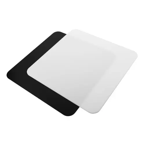 Produktbild: UPKOCH 2stücke Fotografie Reflektor Display Board Acryl Hintergrundplatte Für Schmuck Spielzeug Und Lebensmittel Für Nahaufnahmen