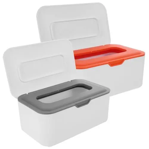 Produktbild: UPKOCH 2St Pappschachtel feuchttücher Spender aufbewahrungsbox für feuchttücher taschentücher-Box papiertaschentücher Box Gewebe wischt Wischbehälter nachfüllbar Haushalt Taschentuch