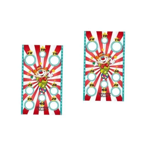 Produktbild: UPKOCH 2st Banner Der Zirkustruppe Karneval Wurfspiel Karnevalsparty-wurfspielzeug Werfen Sitzsack-wurfspiel Karnevalsball-wurfspiel Karneval Wirft Spielfahnen Wurfspiel Für Kinder