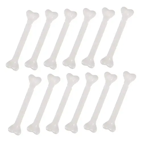 Produktbild: UPKOCH 36 Stück Kleine Knochendekorationen Künstliche Halloween-Knochen Mini-Skelettknochen Halloween-Knochen-Requisiten Knochen Für Kinder Knochendekor Halloween-Party-Knochen