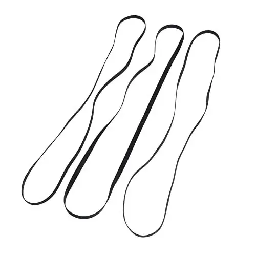 Produktbild: UPKOCH 3stücke Plattenspieler-gummiriemen Ersatz-Riemen Für Riemengetriebene Plattenspieler Langlebige Riemen Für