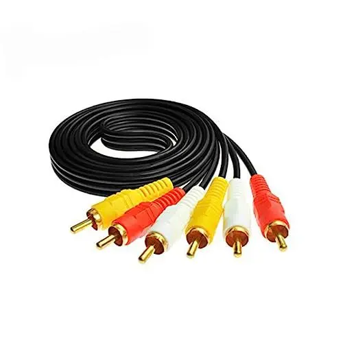 Produktbild: UPKOCH 3paar Audioleitung Mit Vergoldeten Steckern Für Anschlüsse Geeignet Für Tv Computer Und Cd-player Hochwertiges Pvc-material Für Stabile Signalübertragung