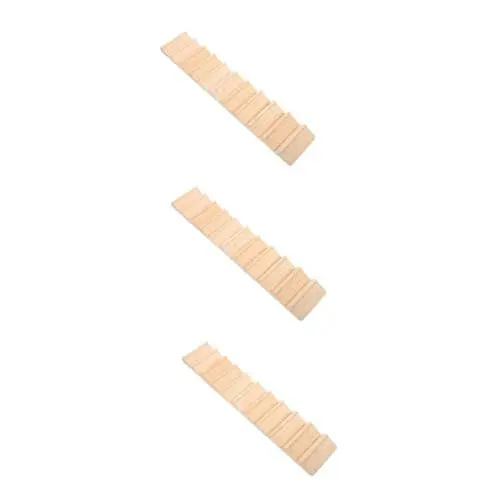 Produktbild: UPKOCH 3 Stück Mini Leiter Spielzeug Spielhaus Zubehör Simulationstreppe Künstliche Treppe Für Mini Treppe Requisite Mini Treppe Zarte Miniatur Treppe Mini