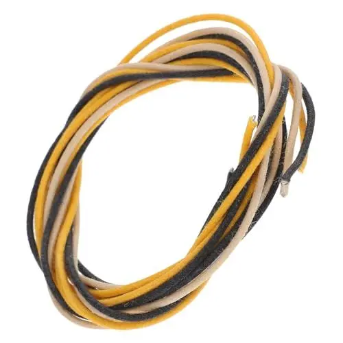 Produktbild: UPKOCH Hochpräzises Gitarren-tonabnehmerkabel Für Den Austausch Von E-gitarren-tonabnehmern 3-teiliges Musikinstrumentenzubehör