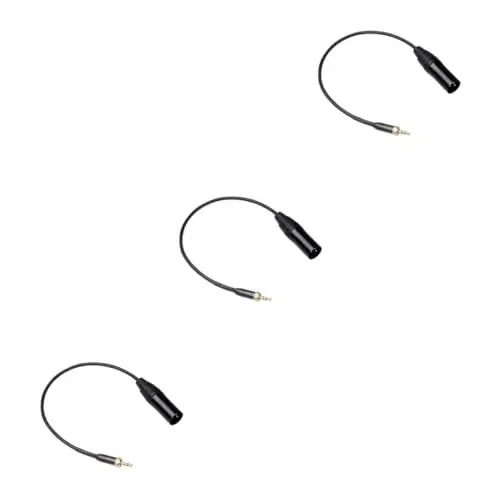 Produktbild: UPKOCH 3st Klinken-audio-adapter Mikrofon Verbinder