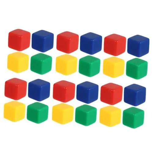 Produktbild: UPKOCH 40St Würfel bürospiel familienspiele spielwaren draußen Family Game Colour Cube Poker-Party-Spiel Spielzeug Pub-Spielzeug Spielzeug stapeln Requisiten lehren Partyzubehör Acryl