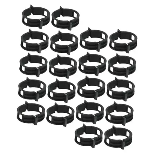 Produktbild: UPKOCH 50 Stück Kraftvolle Pack Pflanzenclips für Kletterpflanzen Wiederverwendbare Clips Robustem Material zur Unterstützung von Stielen und Gartenpflanzen für Tomaten und Weinreben