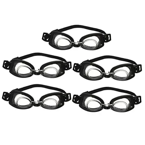 Produktbild: UPKOCH 5 Stück Mini Schwimmbrille für Puppen Teiliges aus Stylischen Stabilen Augenbrillen für Puppenkostüme Einfach Anzulegen Perfektes Zubehör für Kreative Spielstunden und zu